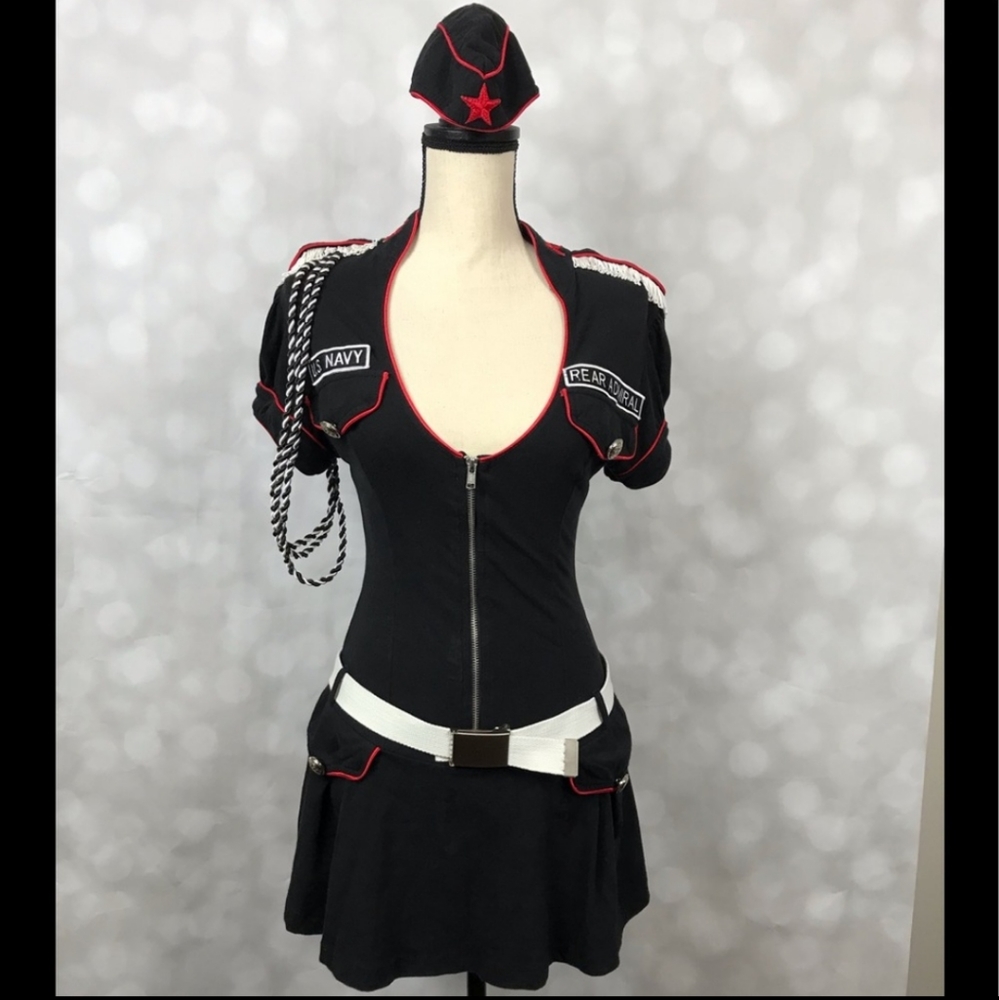 Black Label Navy Admiral Sailor Halloween Costume